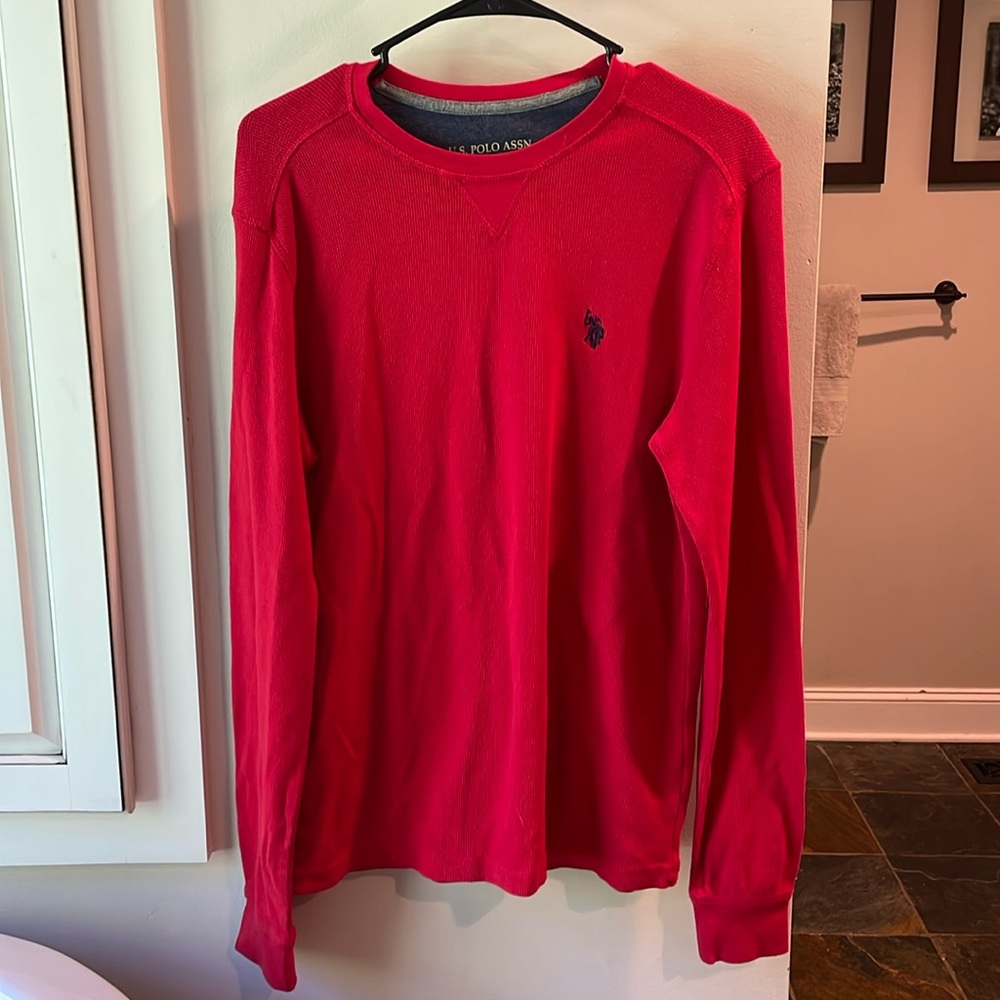 Ralph Lauren waffle knit shirt